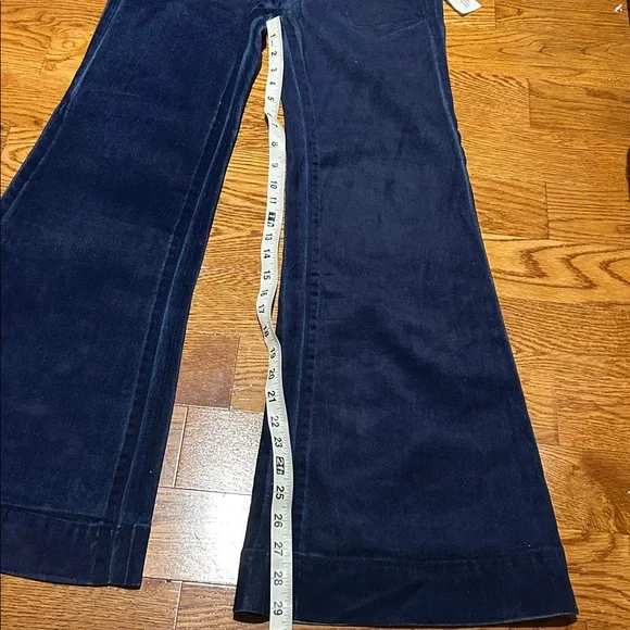 Dark Blue Flared Jeans Pilcro - Picture 10 of 11